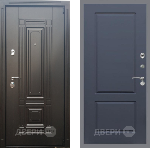 Входная металлическая Дверь Рекс (REX) 9 FL-117 Силк титан в Апрелевке