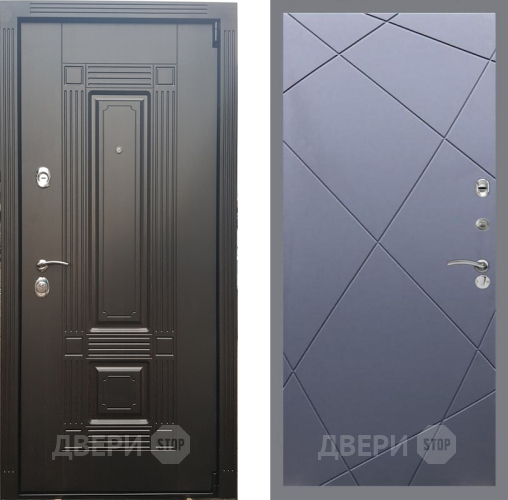 Входная металлическая Дверь Рекс (REX) 9 FL-291 Силк титан в Апрелевке