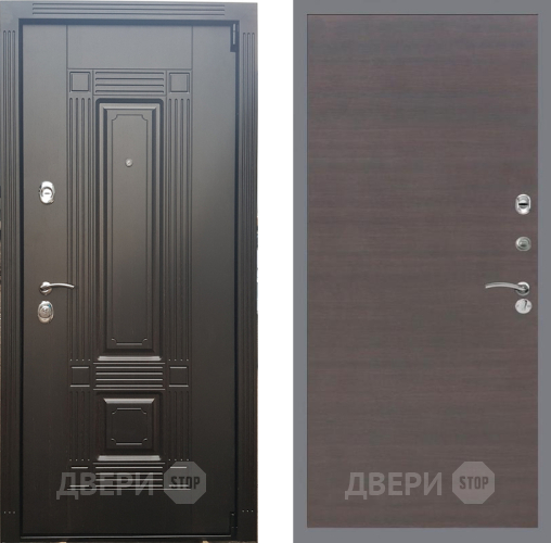 Входная металлическая Дверь Рекс (REX) 9 GL венге поперечный в Апрелевке