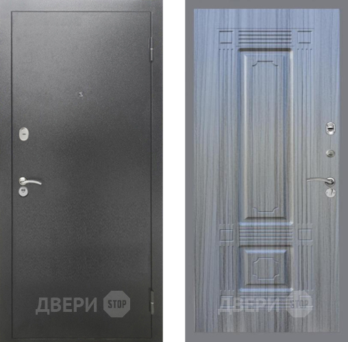 Дверь Рекс (REX) 2А Серебро Антик FL-2 Сандал грей в Апрелевке