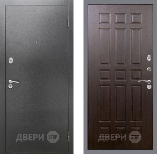 Входная металлическая Дверь Рекс (REX) 2А Серебро Антик FL-33 Венге в Апрелевке