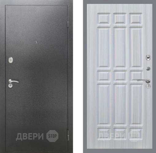Дверь Рекс (REX) 2А Серебро Антик FL-33 Сандал белый в Апрелевке