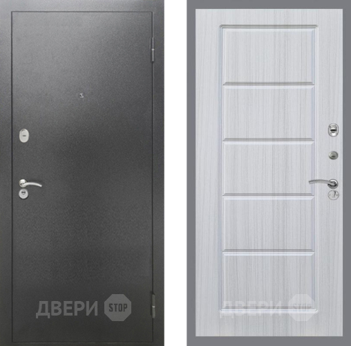 Дверь Рекс (REX) 2А Серебро Антик FL-39 Сандал белый в Апрелевке