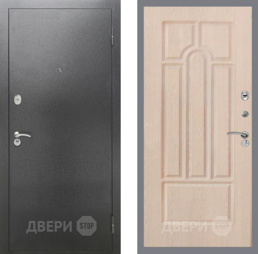 Дверь Рекс (REX) 2А Серебро Антик FL-58 Беленый дуб в Апрелевке