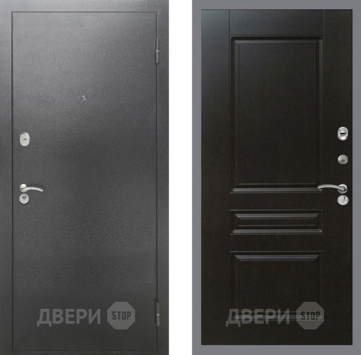 Входная металлическая Дверь Рекс (REX) 2А Серебро Антик FL-243 Венге в Апрелевке