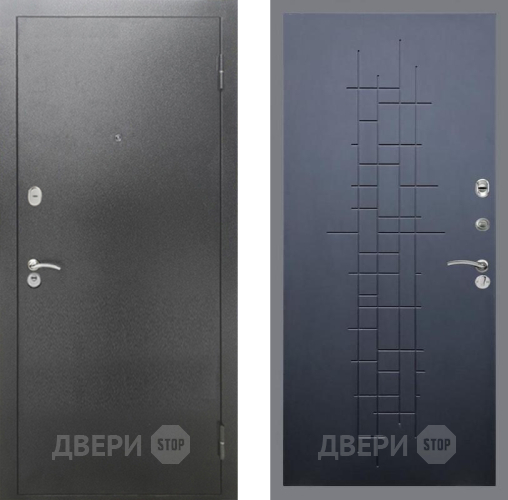 Дверь Рекс (REX) 2А Серебро Антик FL-289 Ясень черный в Апрелевке