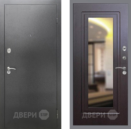 Дверь Рекс (REX) 2А Серебро Антик FLZ-120 Венге в Апрелевке