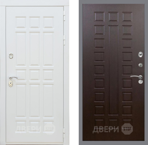 Входная металлическая Дверь Рекс (REX) 8 Силк Сноу FL-183 Венге в Апрелевке