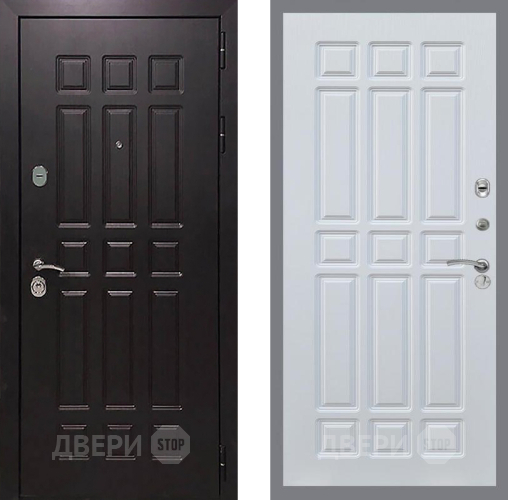 Входная металлическая Дверь Рекс (REX) 8 FL-33 Белый ясень в Апрелевке