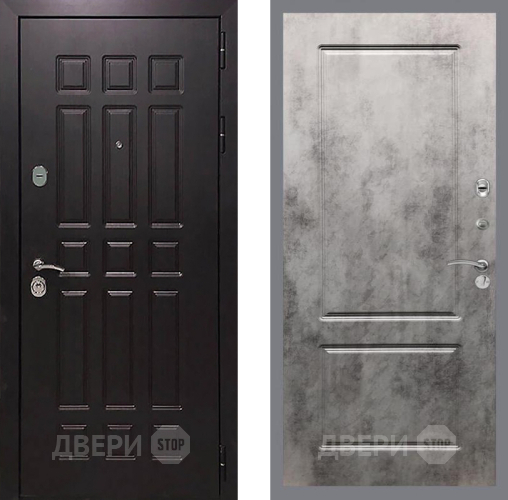 Входная металлическая Дверь Рекс (REX) 8 FL-117 Бетон темный в Апрелевке