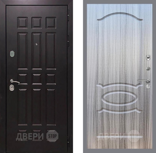 Входная металлическая Дверь Рекс (REX) 8 FL-128 Сандал грей в Апрелевке