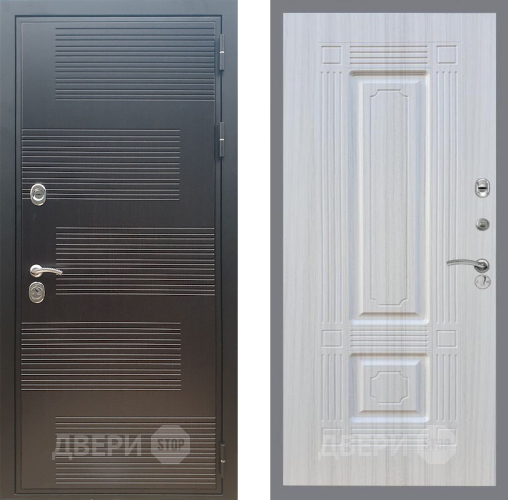 Входная металлическая Дверь Рекс (REX) премиум 185 FL-2 Сандал белый в Апрелевке