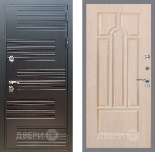 Входная металлическая Дверь Рекс (REX) премиум 185 FL-58 Беленый дуб в Апрелевке