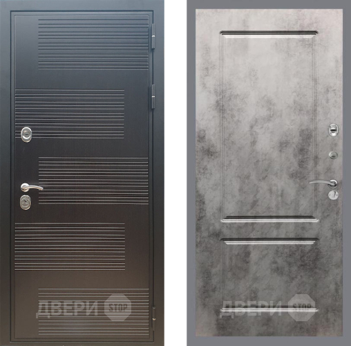 Входная металлическая Дверь Рекс (REX) премиум 185 FL-117 Бетон темный в Апрелевке