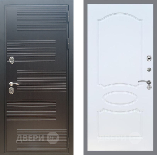 Входная металлическая Дверь Рекс (REX) премиум 185 FL-128 Белый ясень в Апрелевке