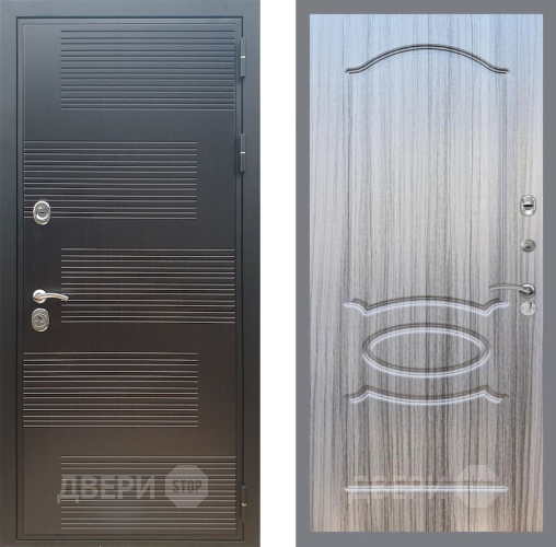 Входная металлическая Дверь Рекс (REX) премиум 185 FL-128 Сандал грей в Апрелевке