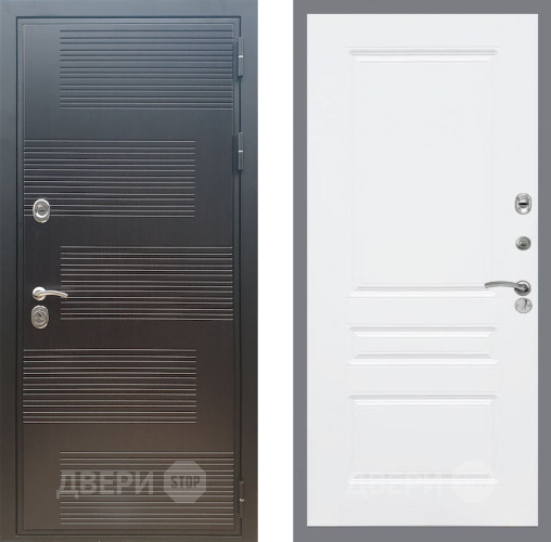 Входная металлическая Дверь Рекс (REX) премиум 185 FL-243 Силк Сноу в Апрелевке