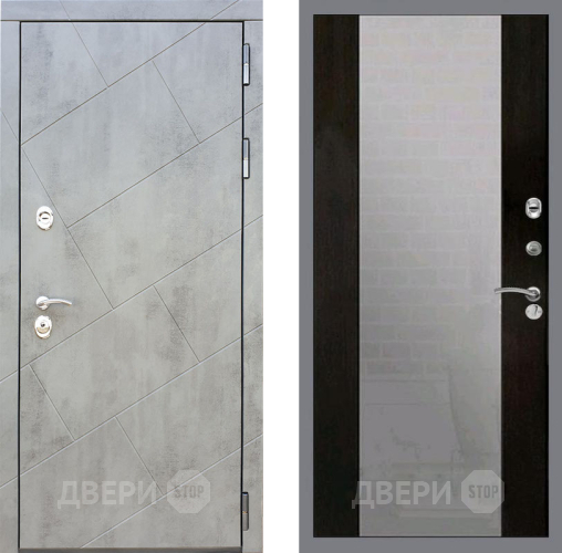 Входная металлическая Дверь Рекс (REX) 22 СБ-16 Зеркало Венге в Апрелевке