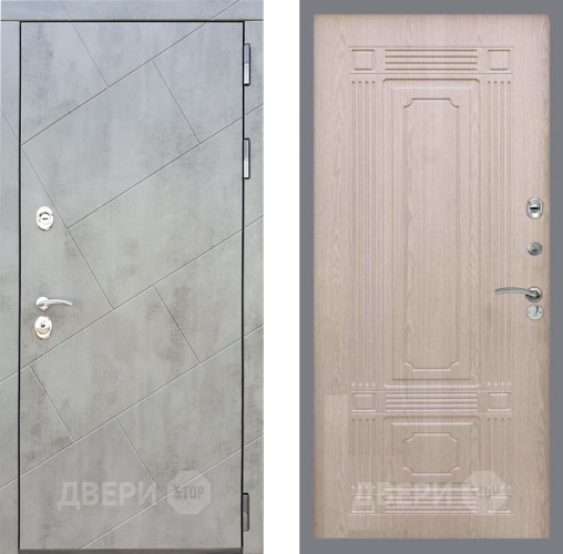Входная металлическая Дверь Рекс (REX) 22 FL-2 Беленый дуб в Апрелевке