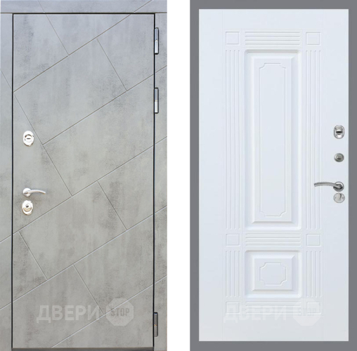 Входная металлическая Дверь Рекс (REX) 22 FL-2 Силк Сноу в Апрелевке