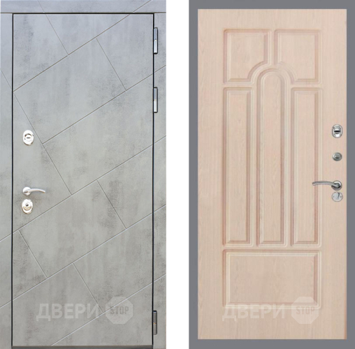Входная металлическая Дверь Рекс (REX) 22 FL-58 Беленый дуб в Апрелевке