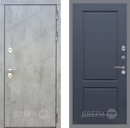 Входная металлическая Дверь Рекс (REX) 22 FL-117 Силк титан в Апрелевке
