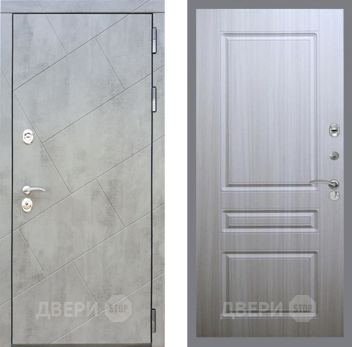 Входная металлическая Дверь Рекс (REX) 22 FL-243 Сандал белый в Апрелевке