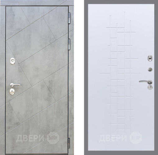 Входная металлическая Дверь Рекс (REX) 22 FL-289 Белый ясень в Апрелевке