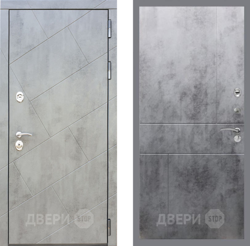 Входная металлическая Дверь Рекс (REX) 22 FL-290 Бетон темный в Апрелевке