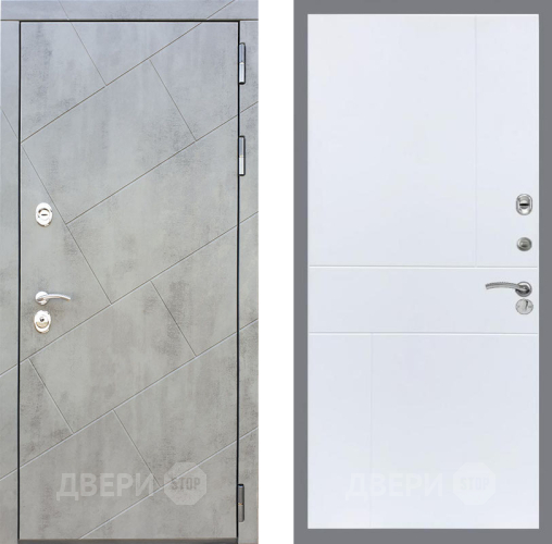 Входная металлическая Дверь Рекс (REX) 22 FL-290 Силк Сноу в Апрелевке