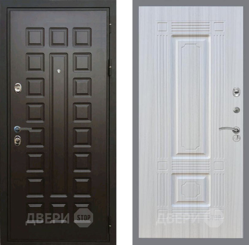 Входная металлическая Дверь Рекс (REX) Премиум 3к FL-2 Сандал белый в Апрелевке