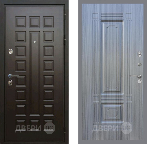 Входная металлическая Дверь Рекс (REX) Премиум 3к FL-2 Сандал грей в Апрелевке