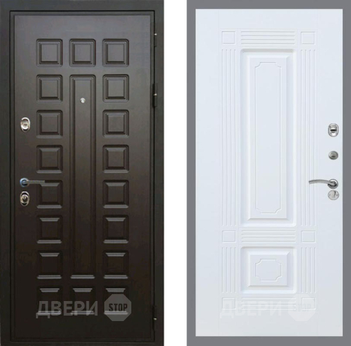 Входная металлическая Дверь Рекс (REX) Премиум 3к FL-2 Силк Сноу в Апрелевке