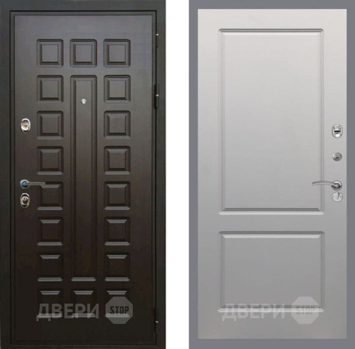 Входная металлическая Дверь Рекс (REX) Премиум 3к FL-117 Грей софт в Апрелевке