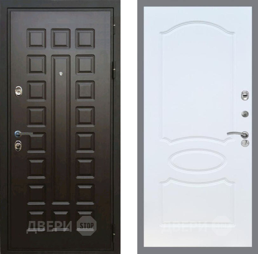 Дверь Рекс (REX) Премиум 3к FL-128 Белый ясень в Апрелевке
