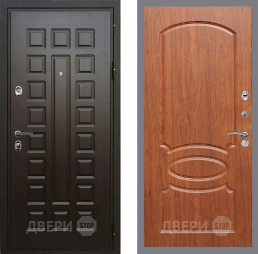 Входная металлическая Дверь Рекс (REX) Премиум 3к FL-128 Морёная берёза в Апрелевке