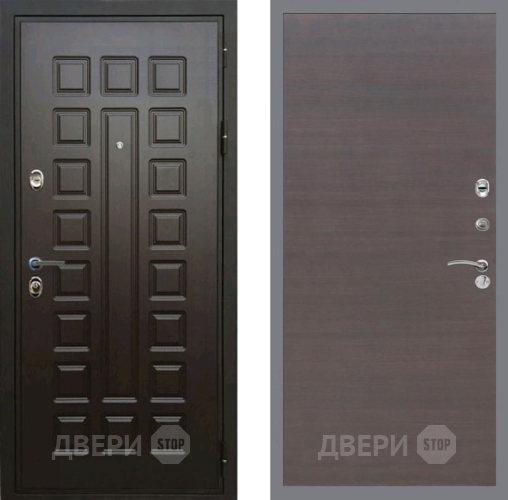 Входная металлическая Дверь Рекс (REX) Премиум 3к GL венге поперечный в Апрелевке