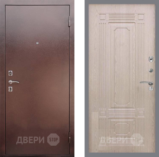 Входная металлическая Дверь Рекс (REX) 1 FL-2 Беленый дуб в Апрелевке