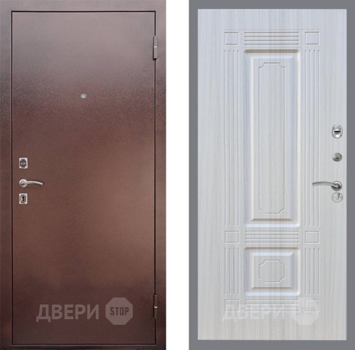 Входная металлическая Дверь Рекс (REX) 1 FL-2 Сандал белый в Апрелевке