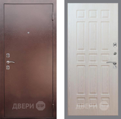 Входная металлическая Дверь Рекс (REX) 1 FL-33 Беленый дуб в Апрелевке
