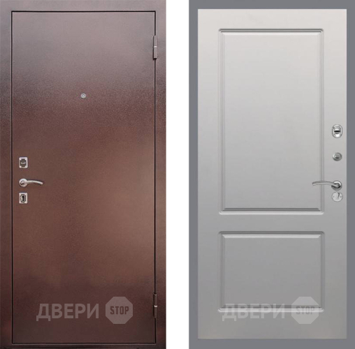 Входная металлическая Дверь Рекс (REX) 1 FL-117 Грей софт в Апрелевке