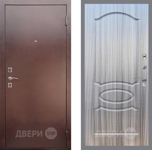 Входная металлическая Дверь Рекс (REX) 1 FL-128 Сандал грей в Апрелевке