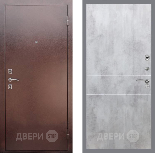 Входная металлическая Дверь Рекс (REX) 1 FL-290 Бетон светлый в Апрелевке