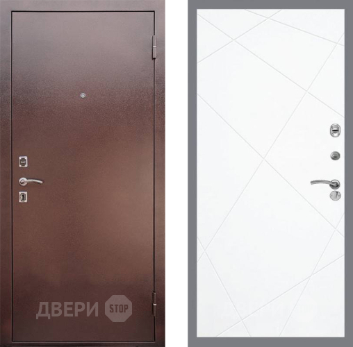 Входная металлическая Дверь Рекс (REX) 1 FL-291 Силк Сноу в Апрелевке