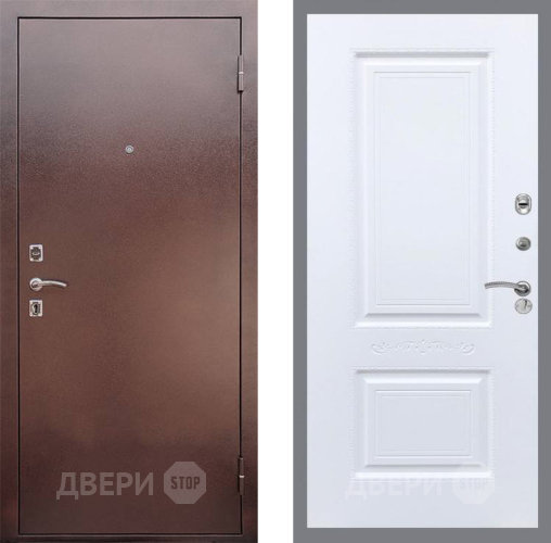 Входная металлическая Дверь Рекс (REX) 1 Смальта Силк Сноу в Апрелевке
