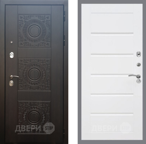 Входная металлическая Дверь Рекс (REX) 10 Сити Белый ясень в Апрелевке