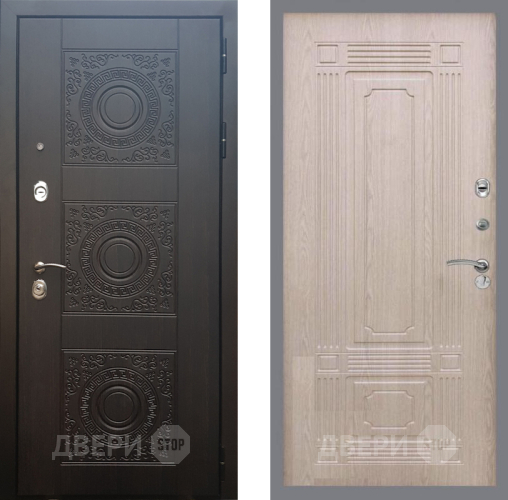 Входная металлическая Дверь Рекс (REX) 10 FL-2 Беленый дуб в Апрелевке
