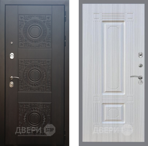 Входная металлическая Дверь Рекс (REX) 10 FL-2 Сандал белый в Апрелевке