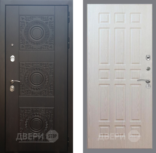 Входная металлическая Дверь Рекс (REX) 10 FL-33 Беленый дуб в Апрелевке