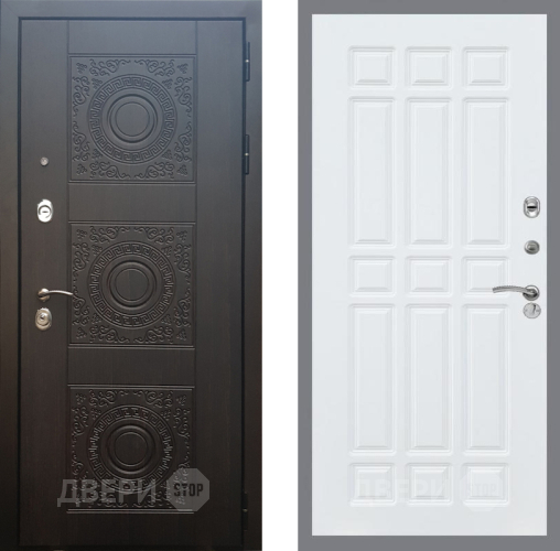 Входная металлическая Дверь Рекс (REX) 10 FL-33 Силк Сноу в Апрелевке